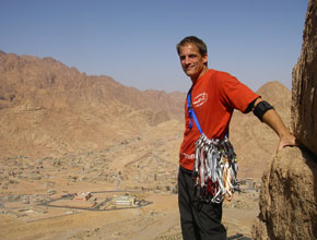 rock climbing at St. Katherine